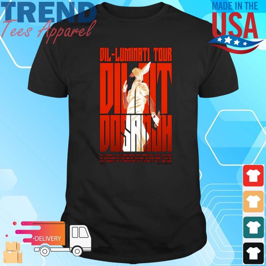 Diljit Dosanjh North American Tour 2024 T-Shirt