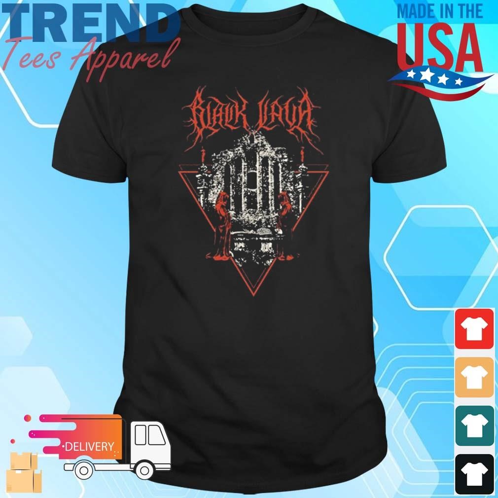 Black Lava Mage Funeral T-Shirt