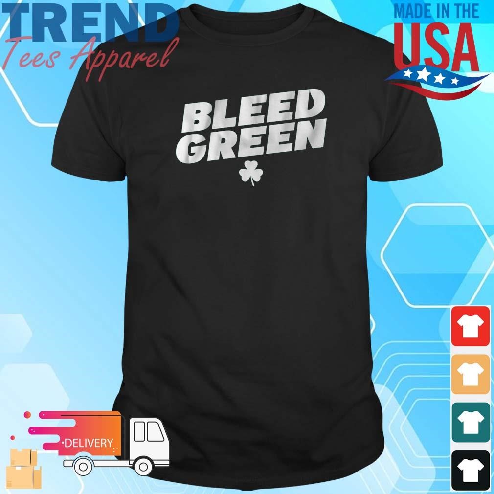 Boston Basketball Bleed Green T-Shirt