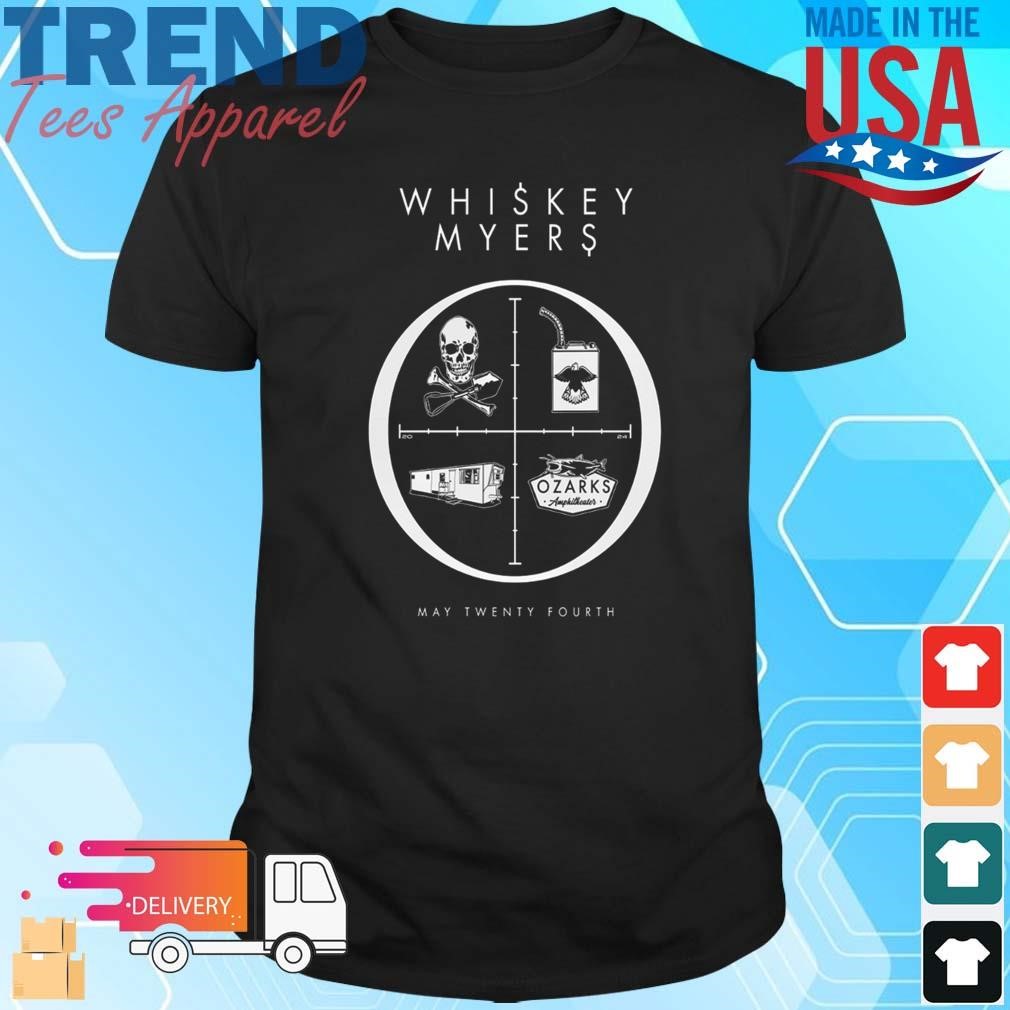 Whiskey Myers Ozarks Amphitheater, Camdenton, Mo May 24, 2024 T-Shirt