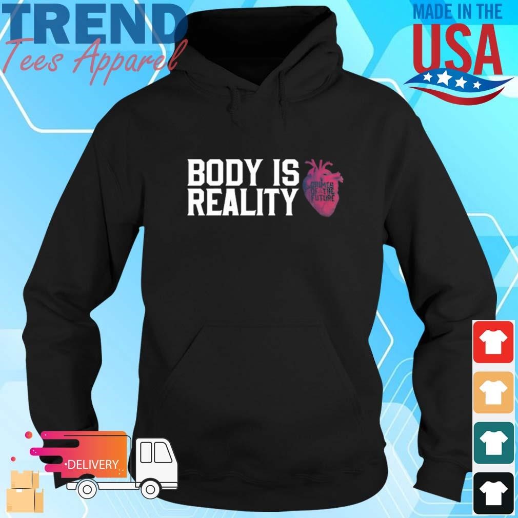 Official Body Is Reality Crimes Of The Future Hoodie