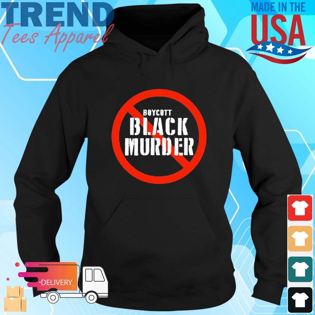 Official Boycott Black Murder Hoodie