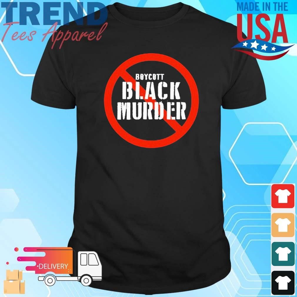 Official Boycott Black Murder Shirt