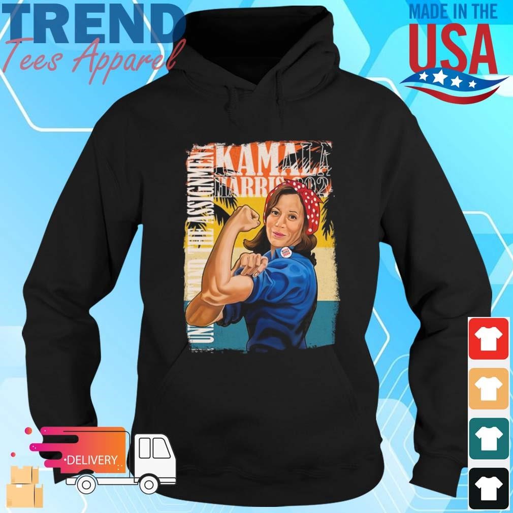 Kamala Harris 2024 Rosie The Riveter I Understand The Assignment Vintage Hoodie