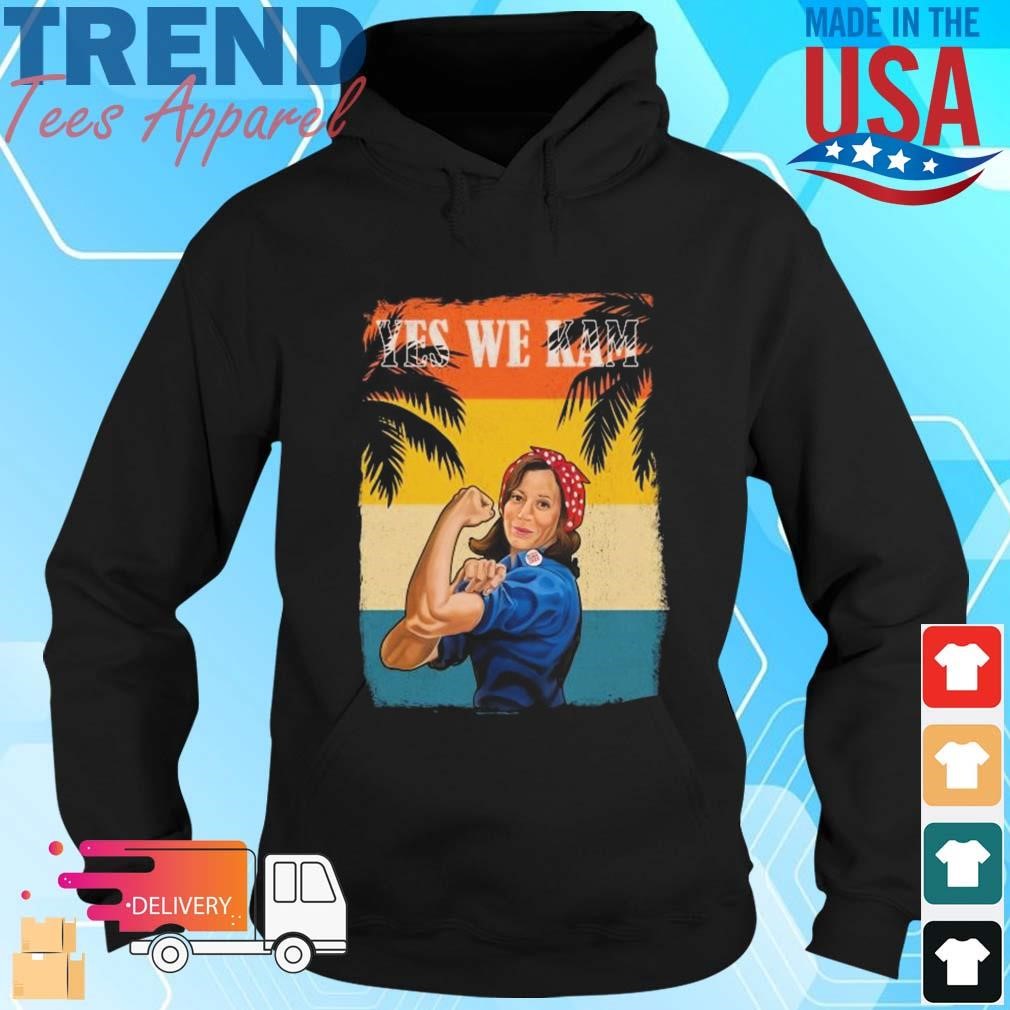 Madam Kamala Harris Yes We Kam Rosie The Riveter 2024 Hoodie