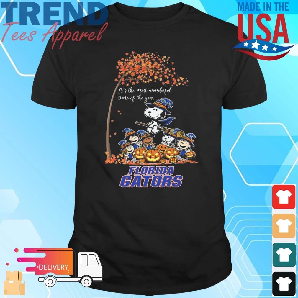 Official Florida Gators Fall Season Is The Most Wonderful Of The Year For Snoopy Peanuts Shirt