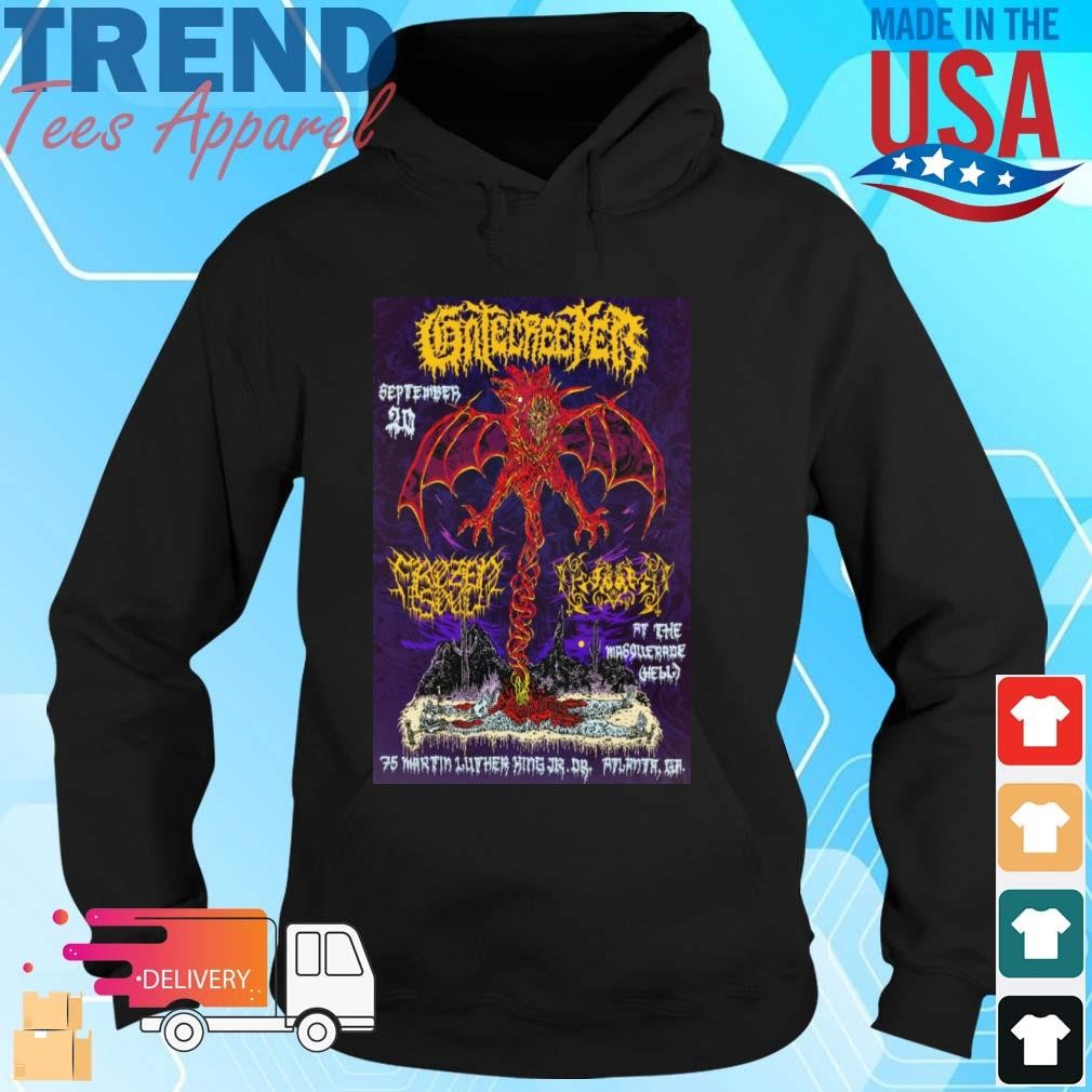 Official Gatecreeper Sep 20th 2024 The Masquerade in Atlanta GA Hoodie