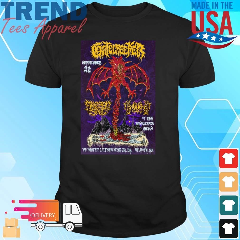 Official Gatecreeper Sep 20th 2024 The Masquerade in Atlanta GA Shirt