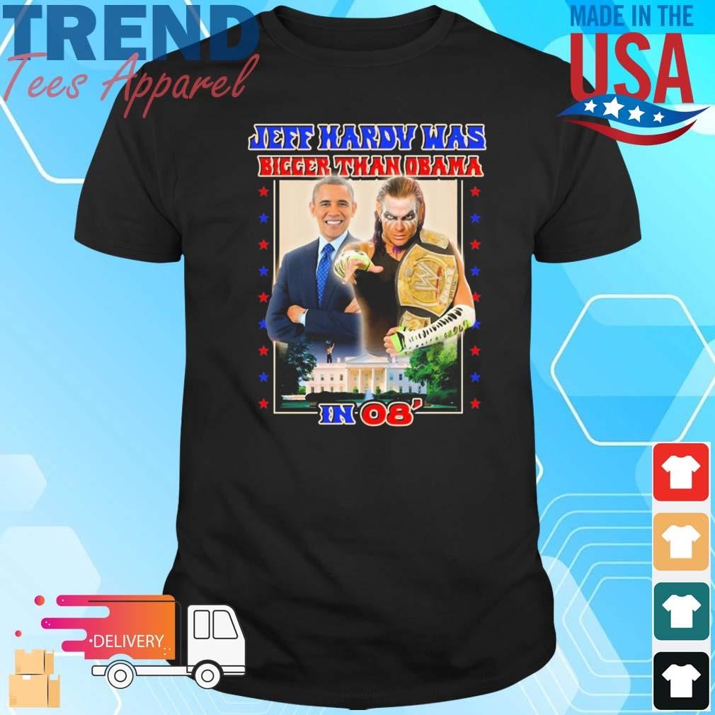 Official Jeff Hardy Was Bigger Than Obama In 08 Shirt